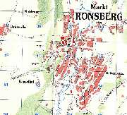 Lageplan vom Grundstck in Ronsberg